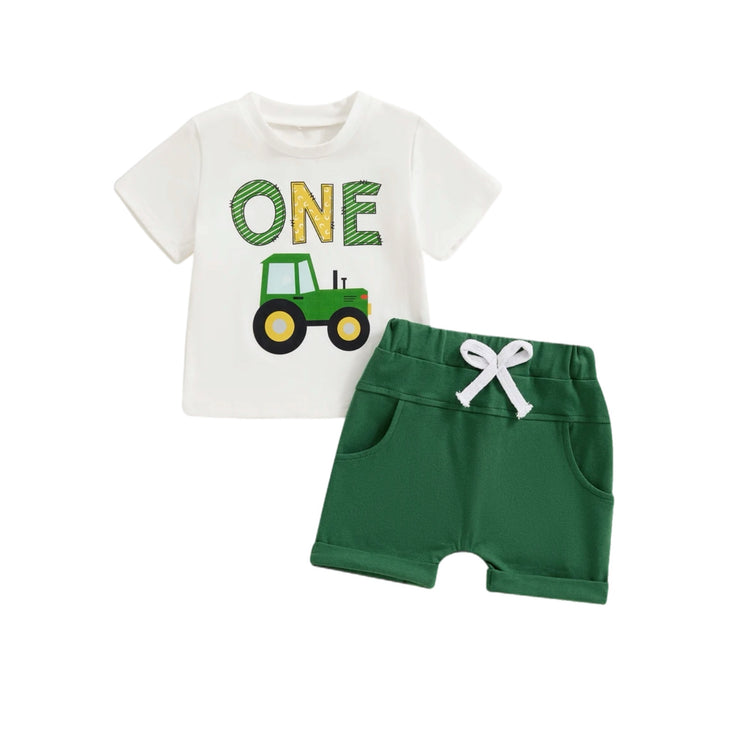 Tractor Birthday Set