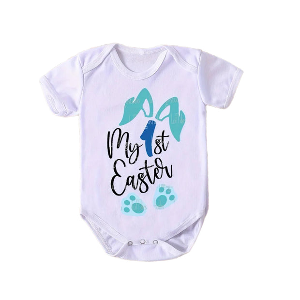 Cole 1st Easter Onesie