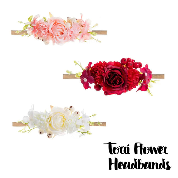 Torri Flower Headbands