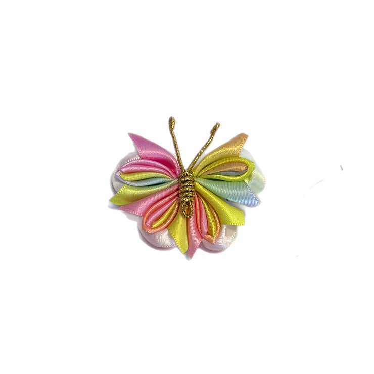 Rainbow Butterfly Bow