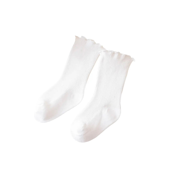 Catte Curl Socks- White
