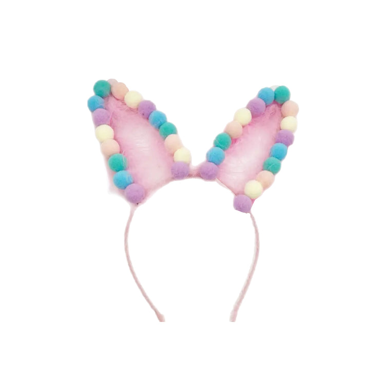 Pompom Bunny Headband