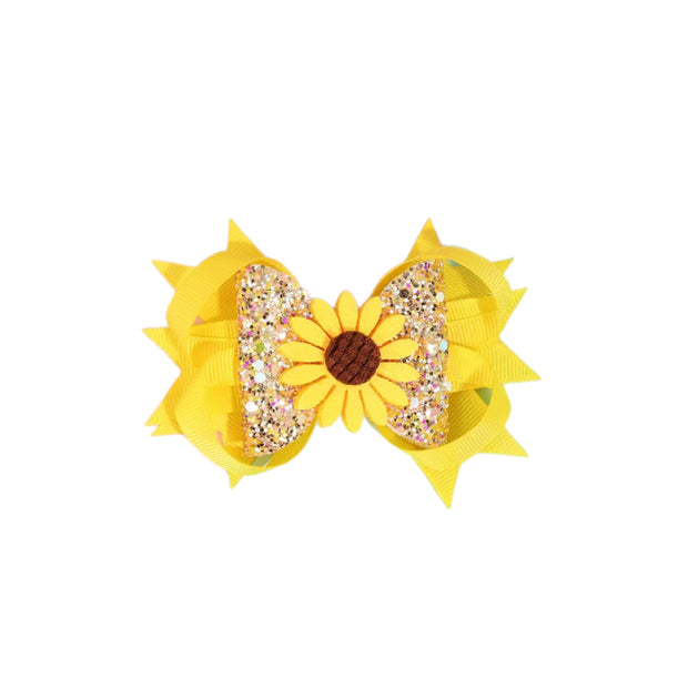 Opal Sunflower Bows