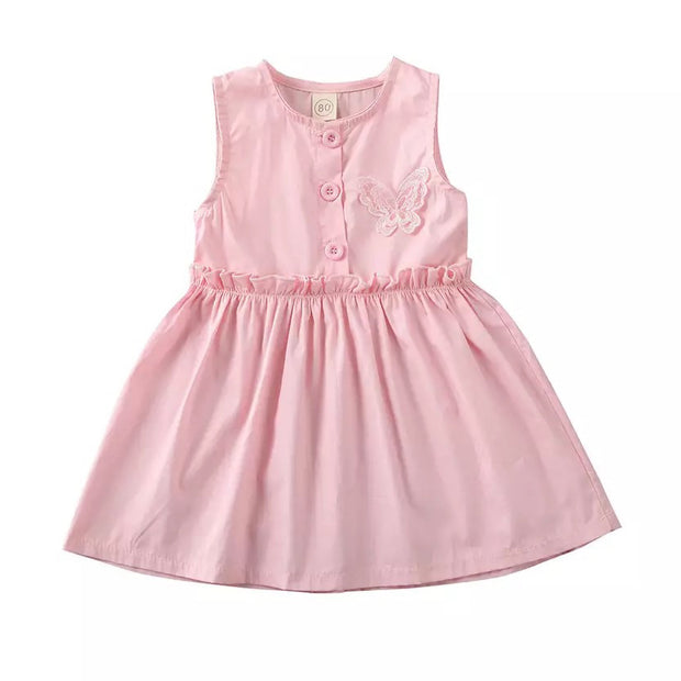 Shabina Butterfly Dress - Pink