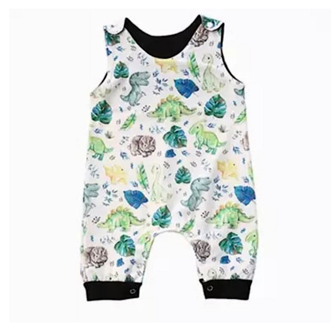 Harrison Baby Boy All In One Romper Harrison Dino Romper