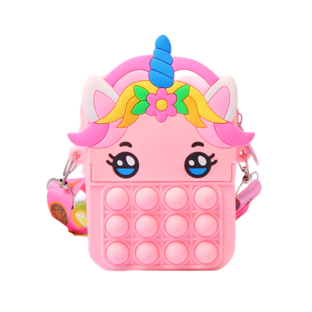 Pop it Mini Purse- Pinky Pie Unicorn