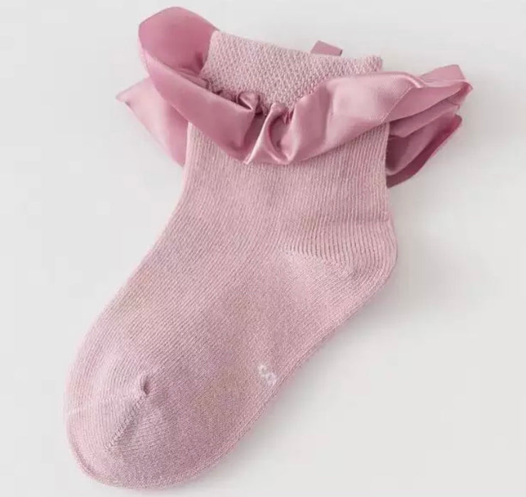 Toya Frilly Socks- Dark Pink - SEO Optimizer Test