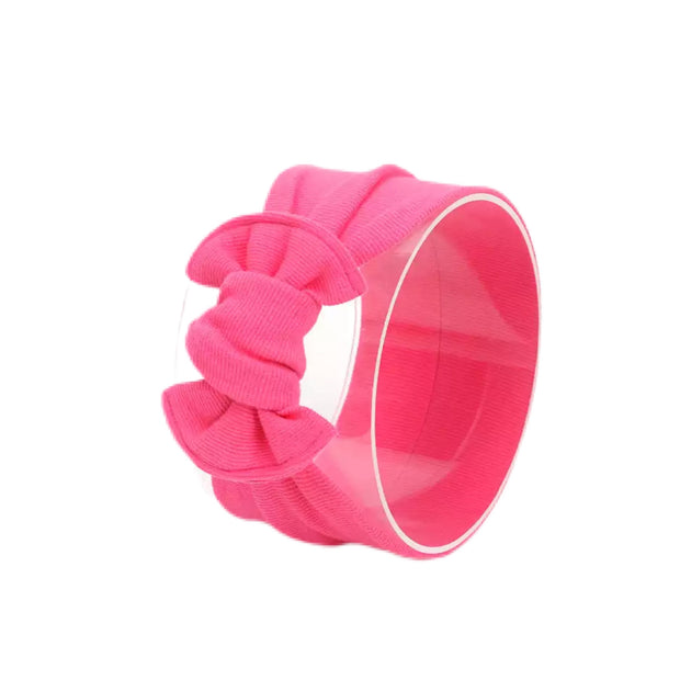 Zarli Bow Headband- Pink