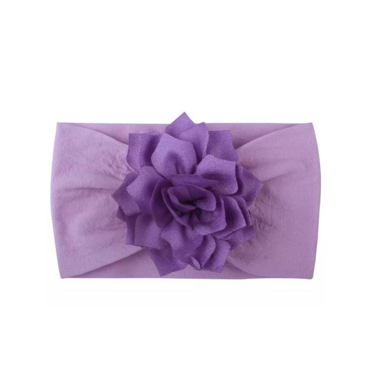 Penelope Flower Headband-Purple - SEO Optimizer Test