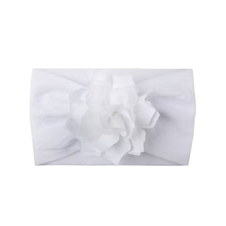 Penelope Flower Headband-White - SEO Optimizer Test
