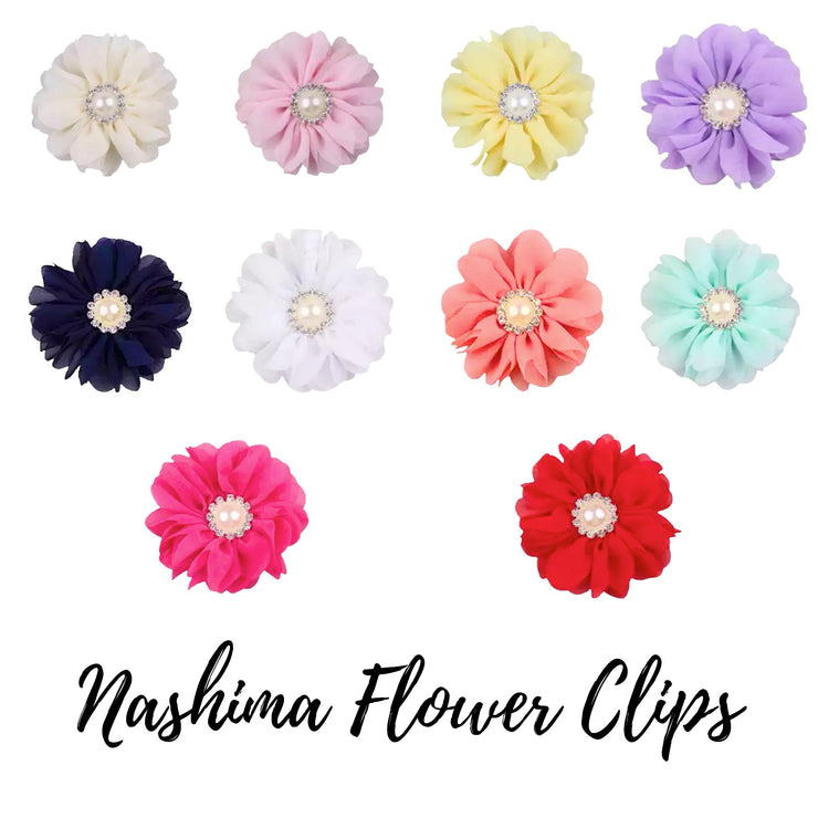 Nashima Flower Clips