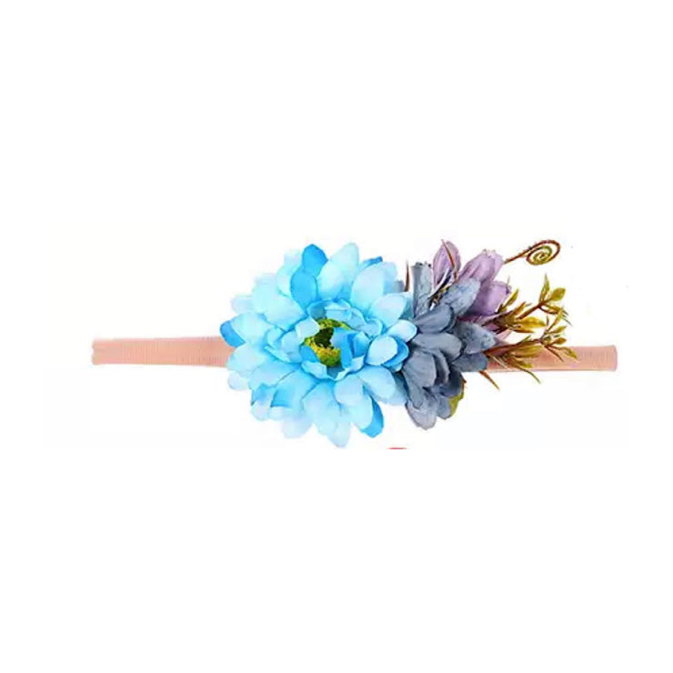 Blooming Zion Headband- Blue Haze