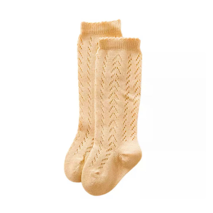 Anastasia Knit Socks- Caramel