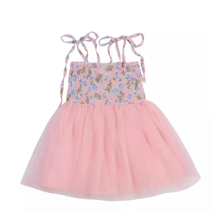 Savannah Tutu Dress- Baby Pink