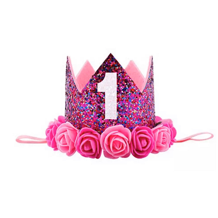 Ultimate Number One Birthday Crown - Dark Pink - SEO Optimizer Test