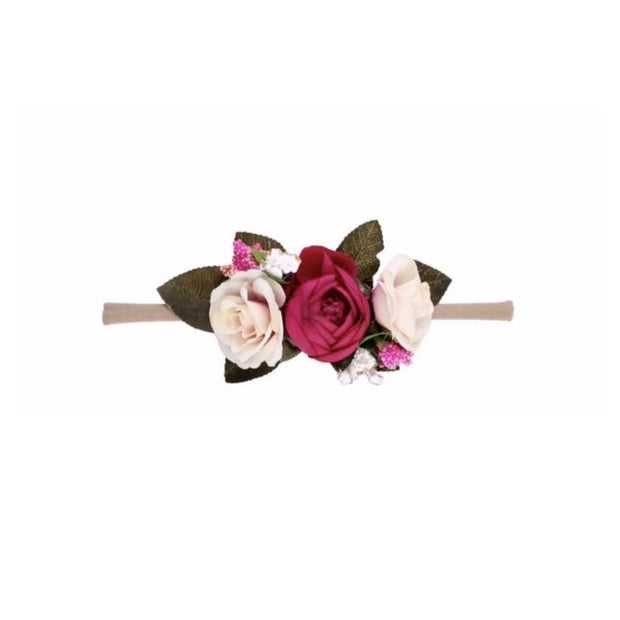 Bouquet Headband- Maroon in the middle - SEO Optimizer Test