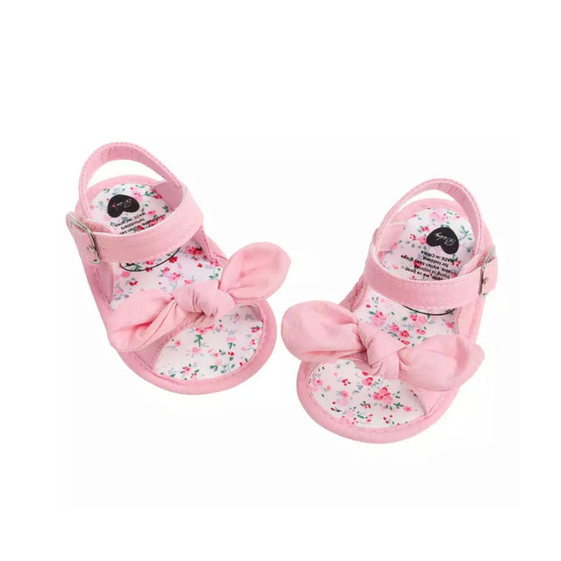 Tarsha Bow Sandals - Pink
