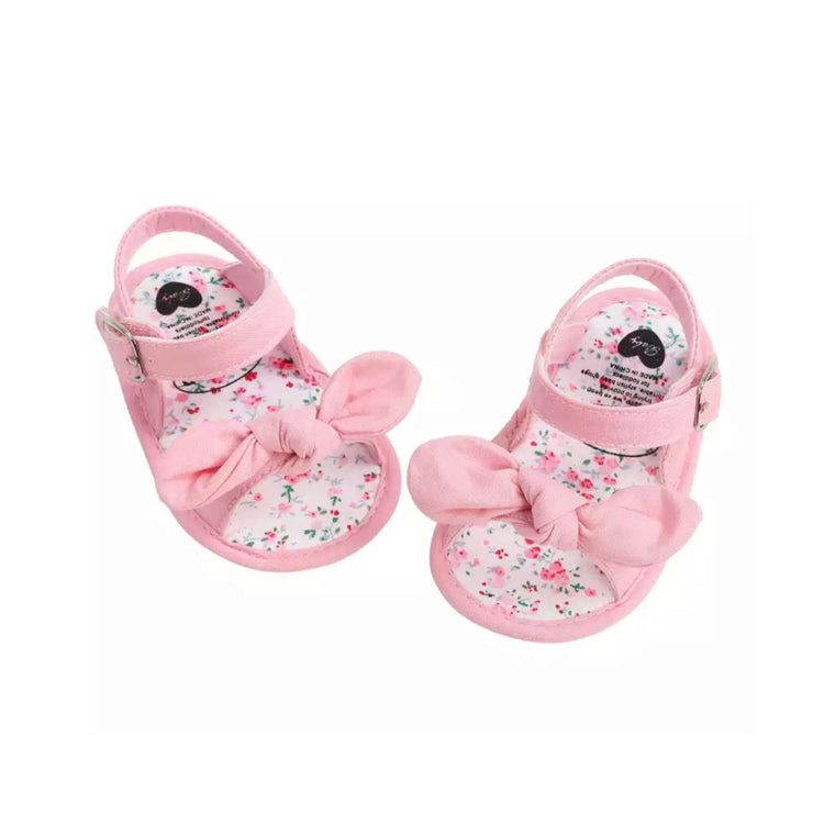 Tarsha Bow Sandals - Pink