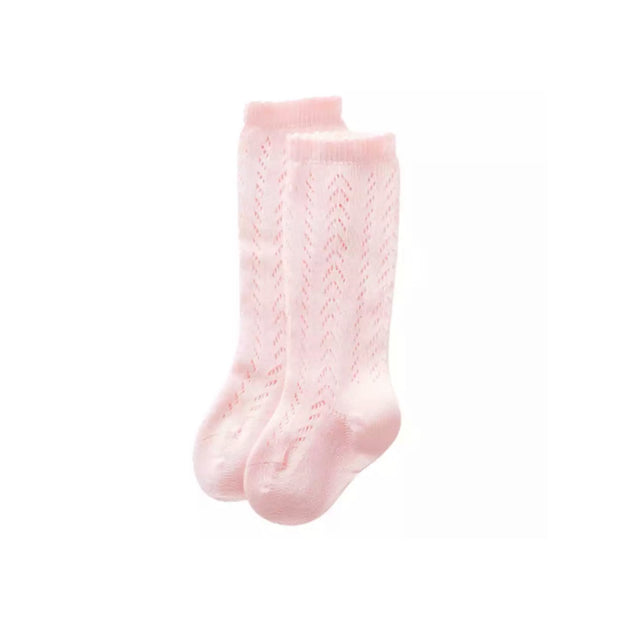 Anastasia Knit Socks- Pink