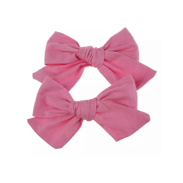 Izabella Piggie Bows- Pink