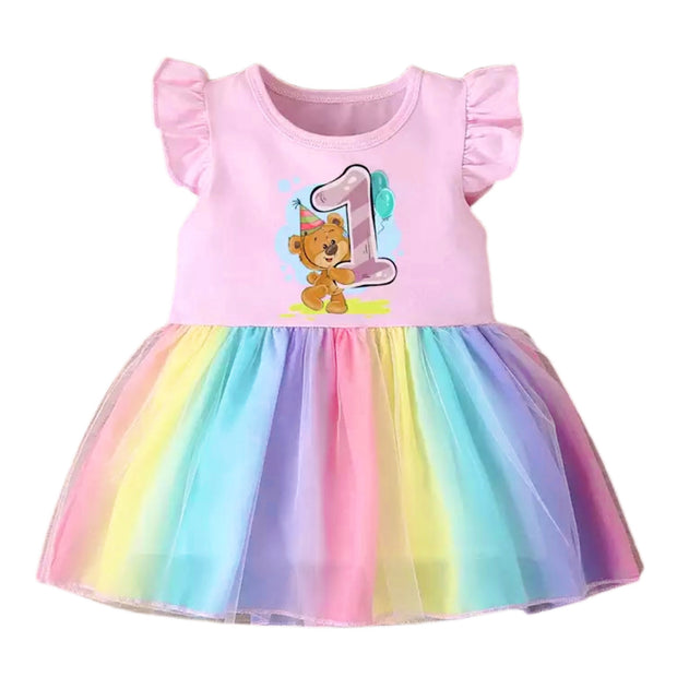 Teddy ONE Rainbow Dress