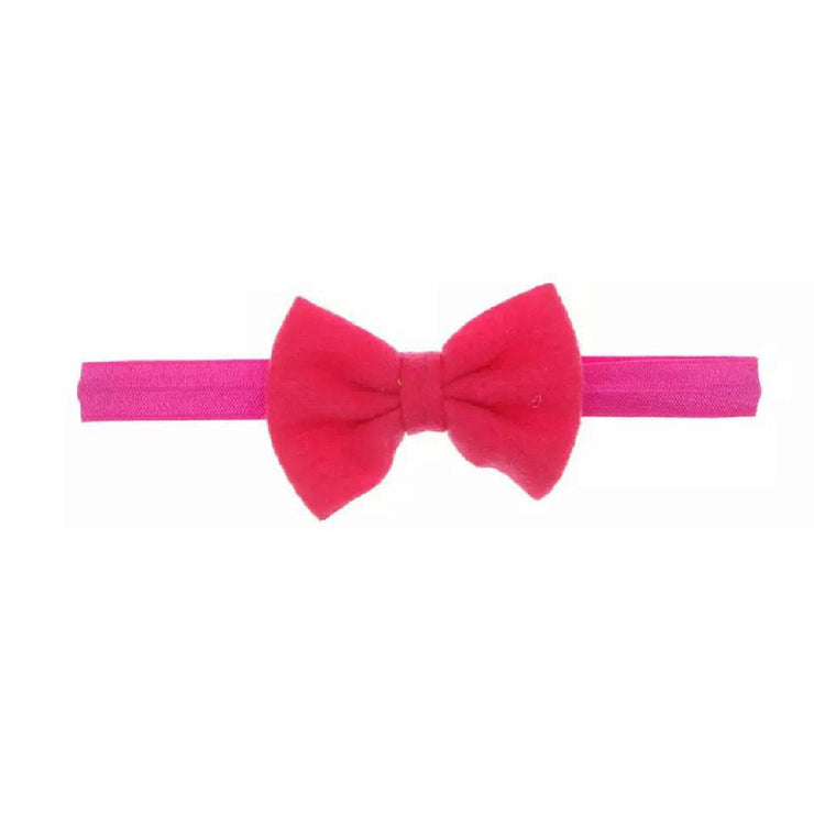 Avery Bow Headband- Rose Pink - SEO Optimizer Test