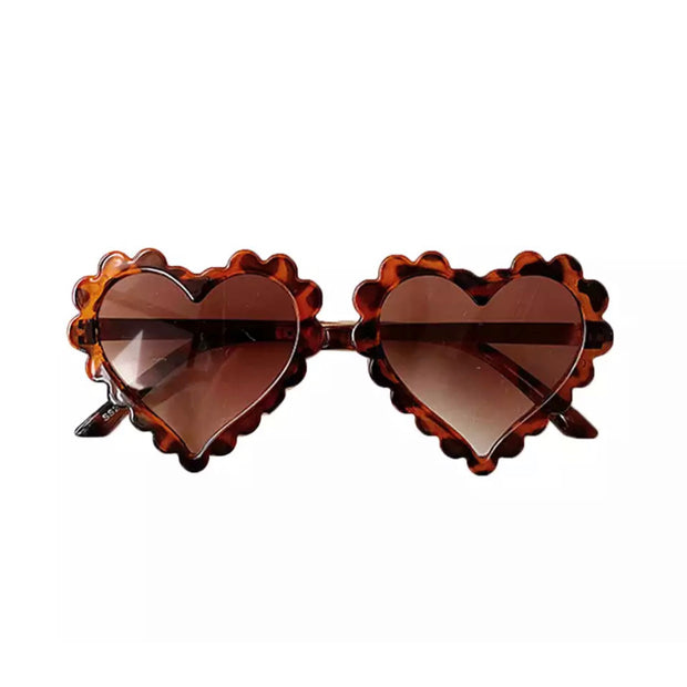 Heart of Hearts Sunnies- Leopard