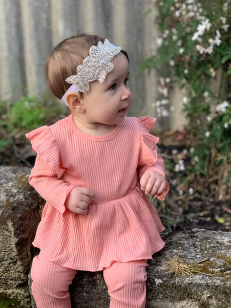 Kynlee Set - Coral – Bamboletta's Boutique