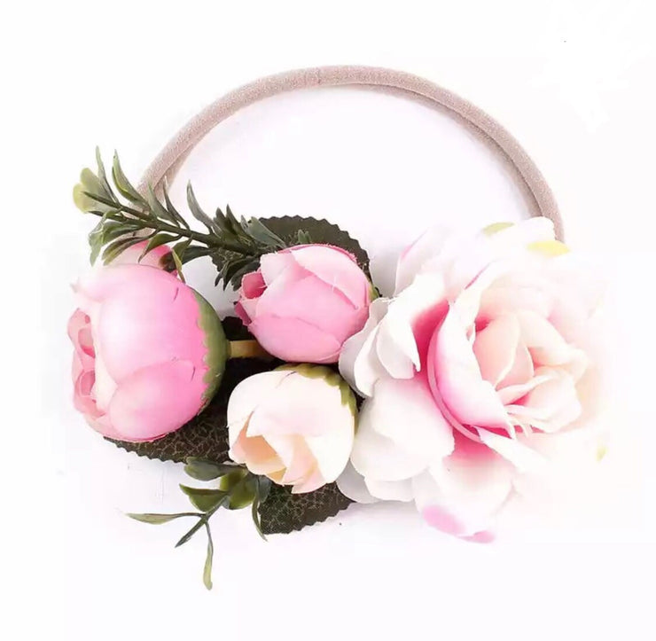 Heavenly Headband- Pink - Bamboletta's Boutique