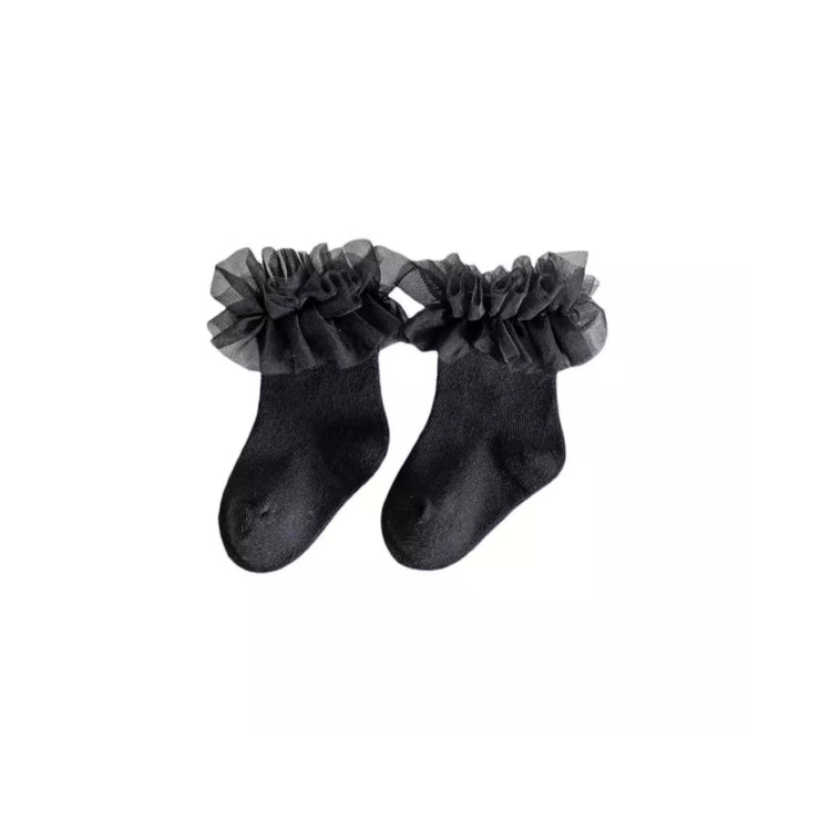 Tallia Tutu Socks- Black