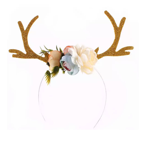 Lottie Flower Headband- White