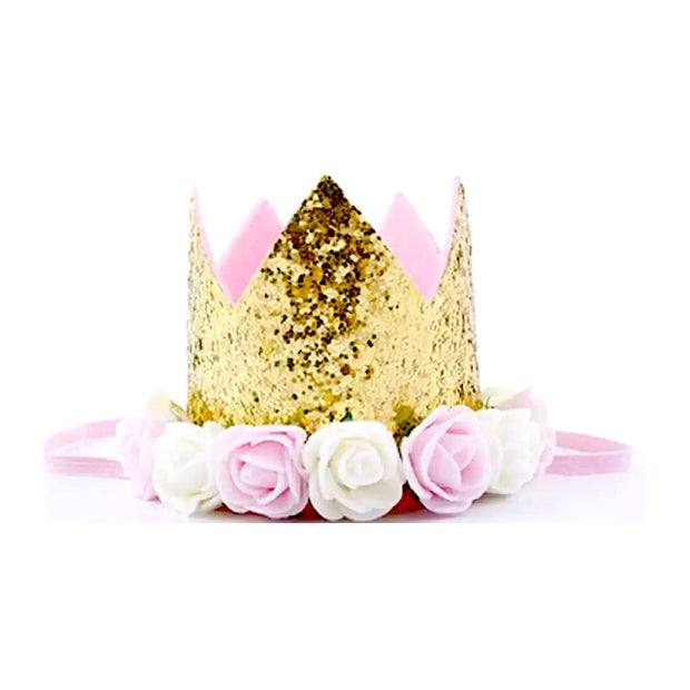 Ultimate Birthday Crown - Gold & Pink - SEO Optimizer Test