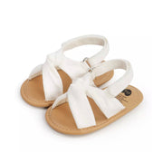 Kelly Knot Sandals - White