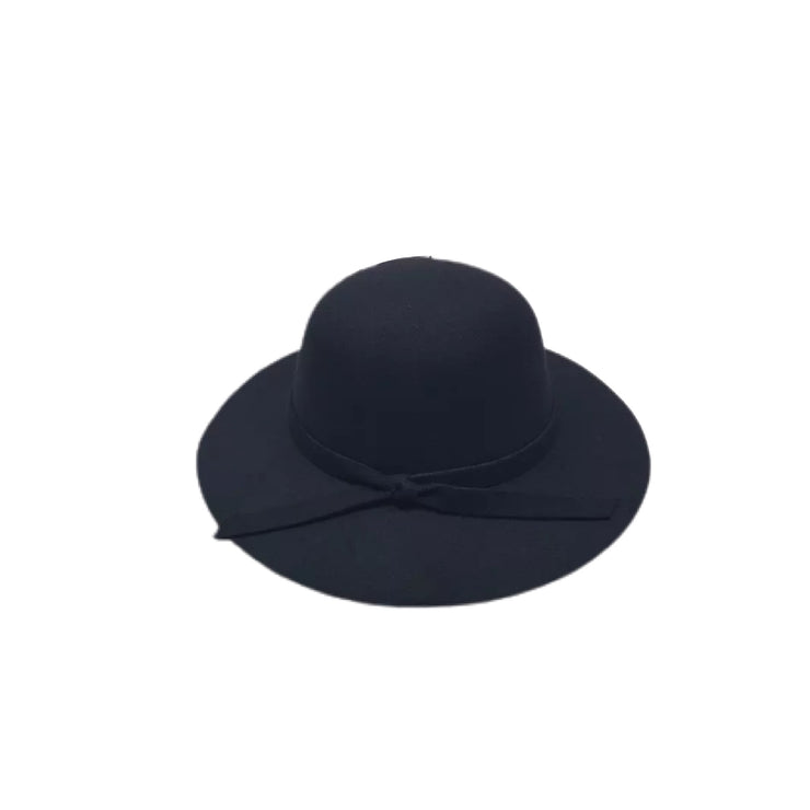 Freya Felt Hat- Black