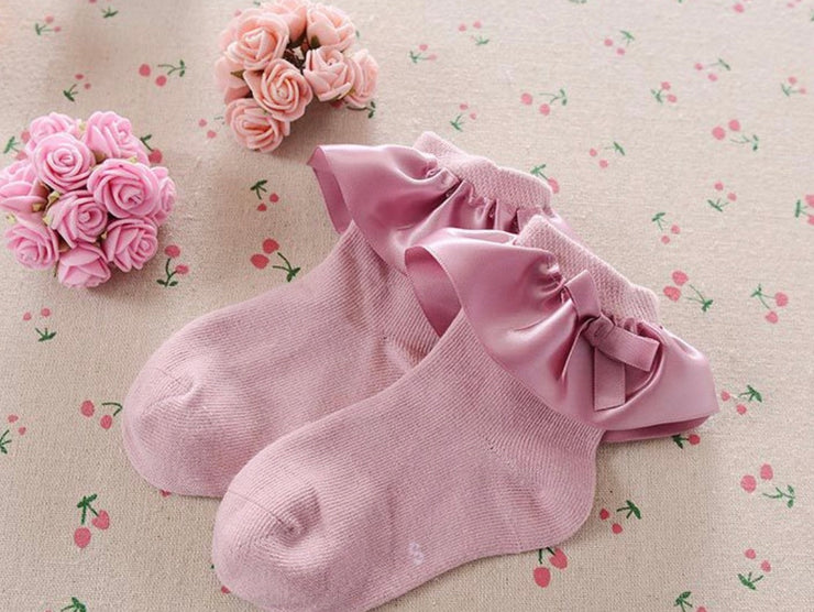 Toya Frilly Socks- Dark Pink - SEO Optimizer Test