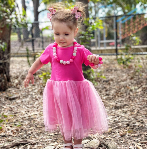 Alani Tutu Dress- Princess Pinks