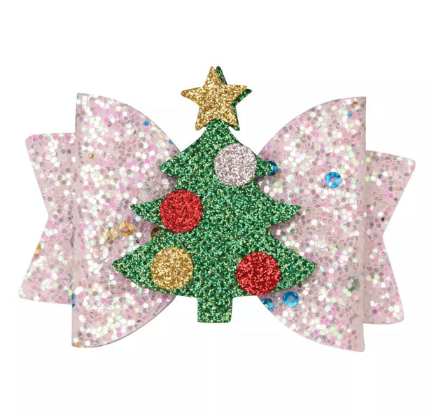 Glitz Tree Hair Bow- Confetti - SEO Optimizer Test