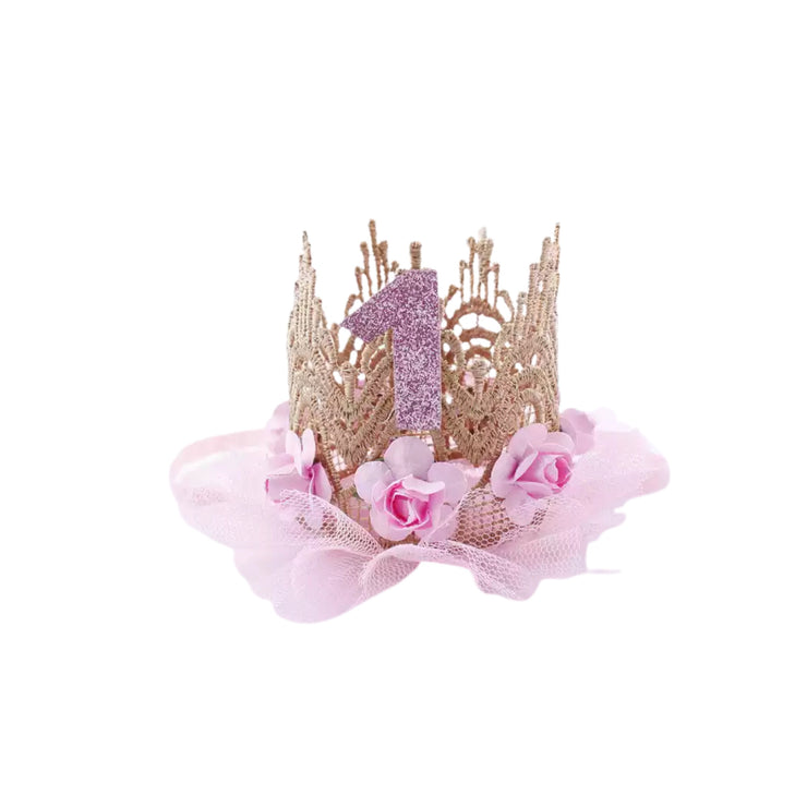 Ultimate “Mini” Birthday Crown- Pink