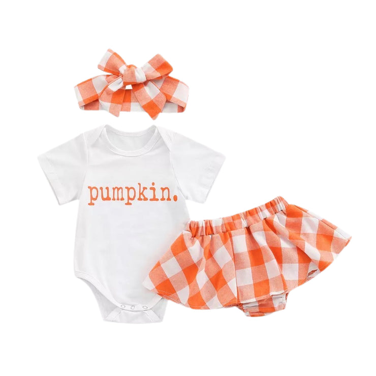 Lil Miss Pumpkin Set