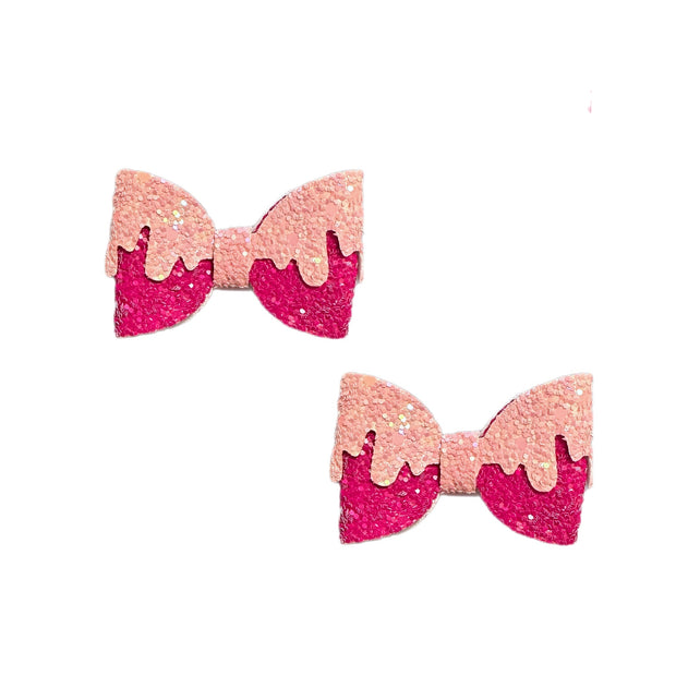 Drita Drip Piggie Bows- Magenta Pink