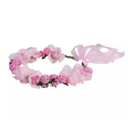 Roma Halo Crown - Baby Pink