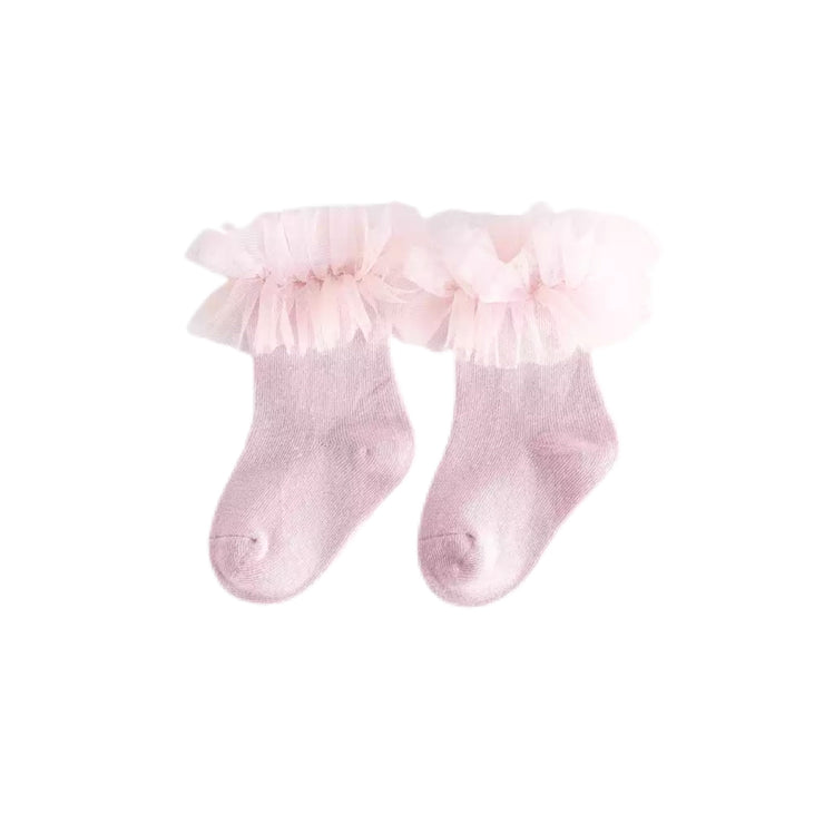 Tallia Tutu Socks- Pink