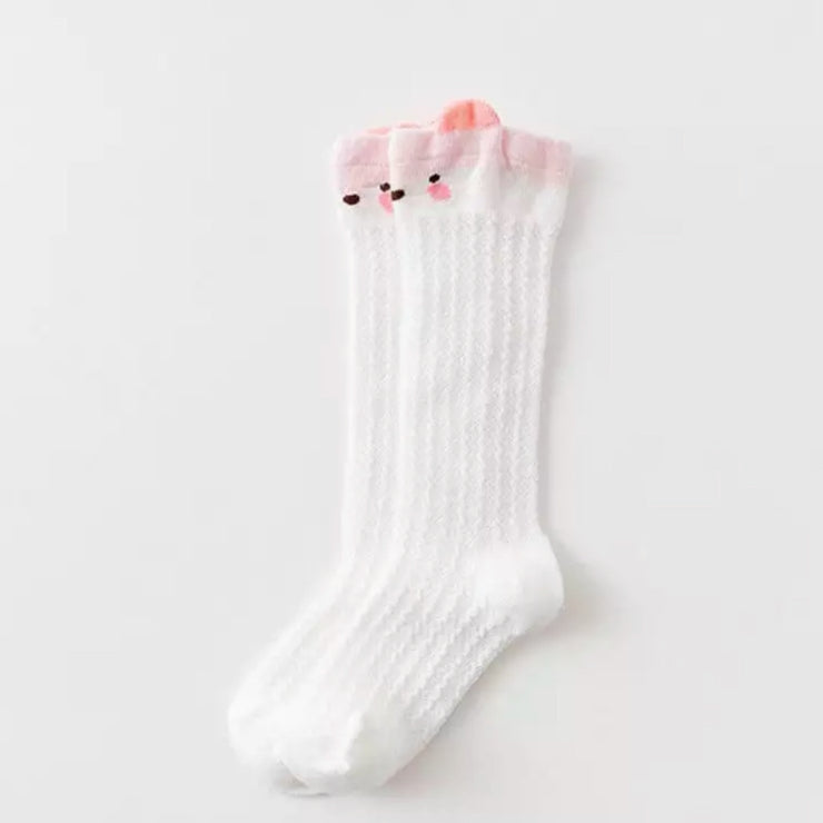 Beary Cute Socks- Pink