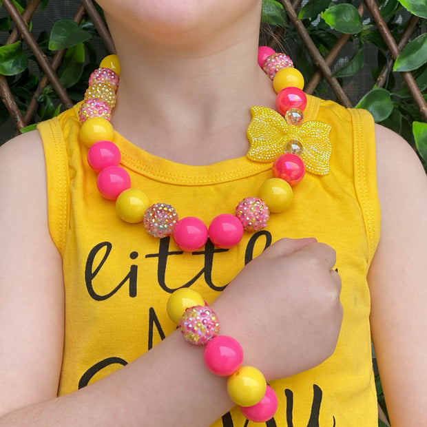 BB Bead Set- Sorbet Bow