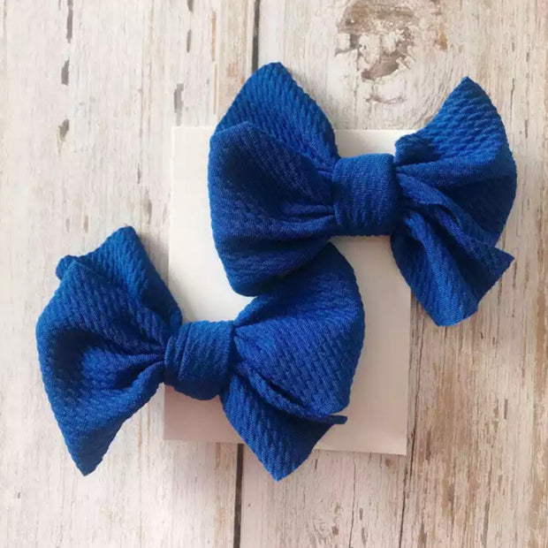 Cate Piggie Bows- Blue