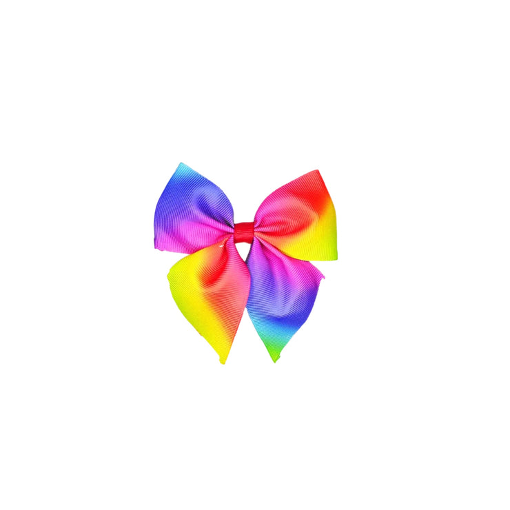Rainbow Ribbon Bow
