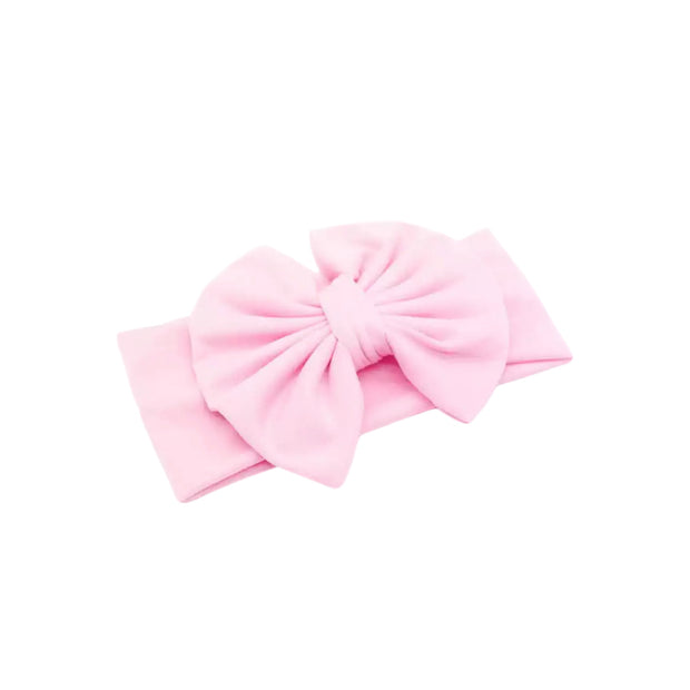 Aria Bow Headband- Pink