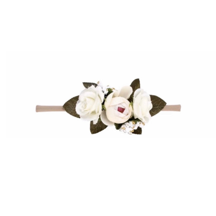Bouquet Headband- All Whites - SEO Optimizer Test